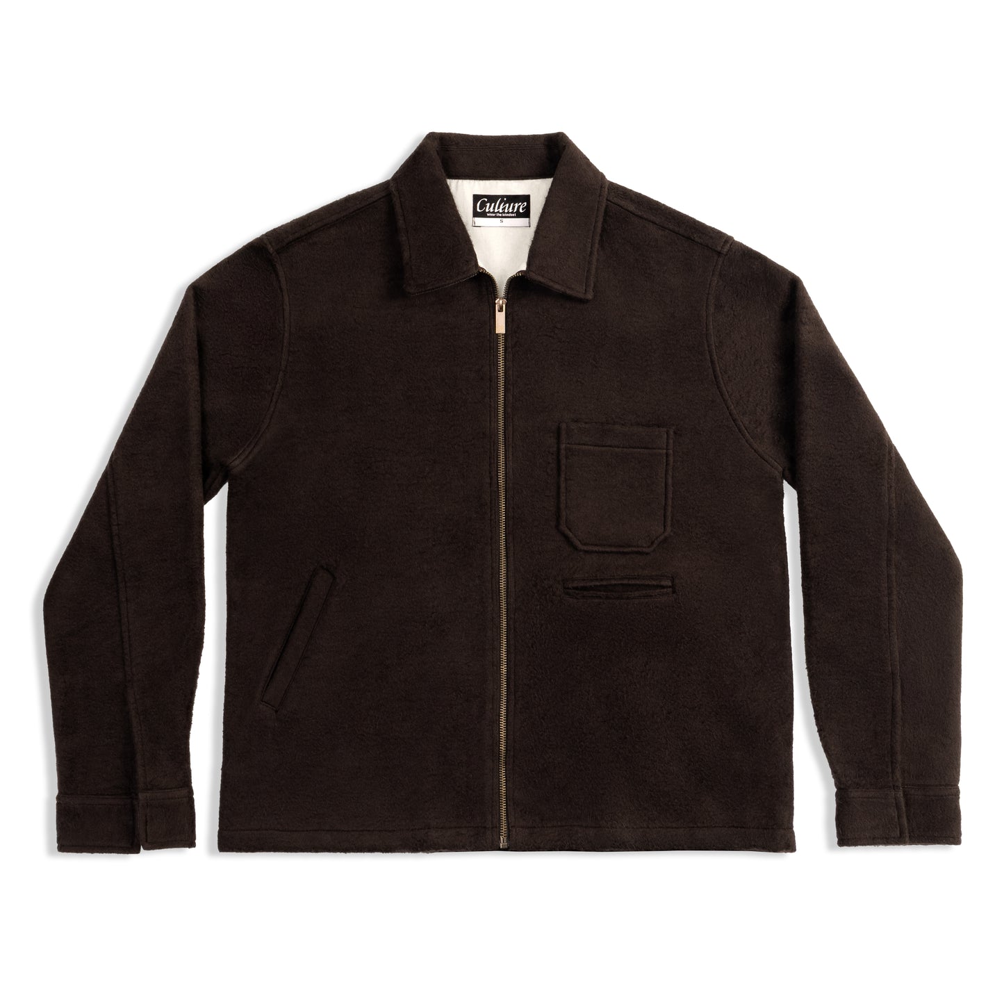 Backstage Shacket - Coffee Bean