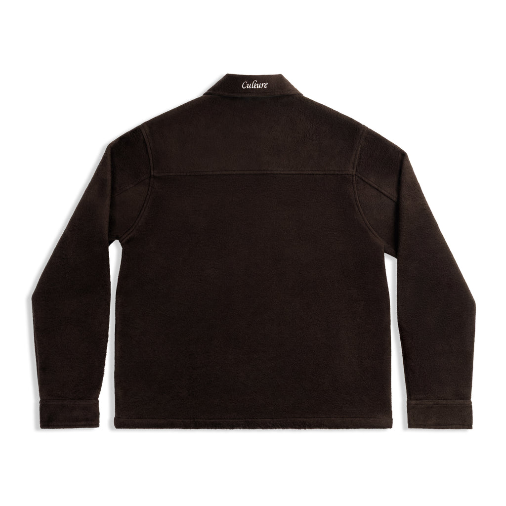 Backstage Shacket - Coffee Bean