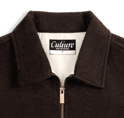 Backstage Shacket - Coffee Bean