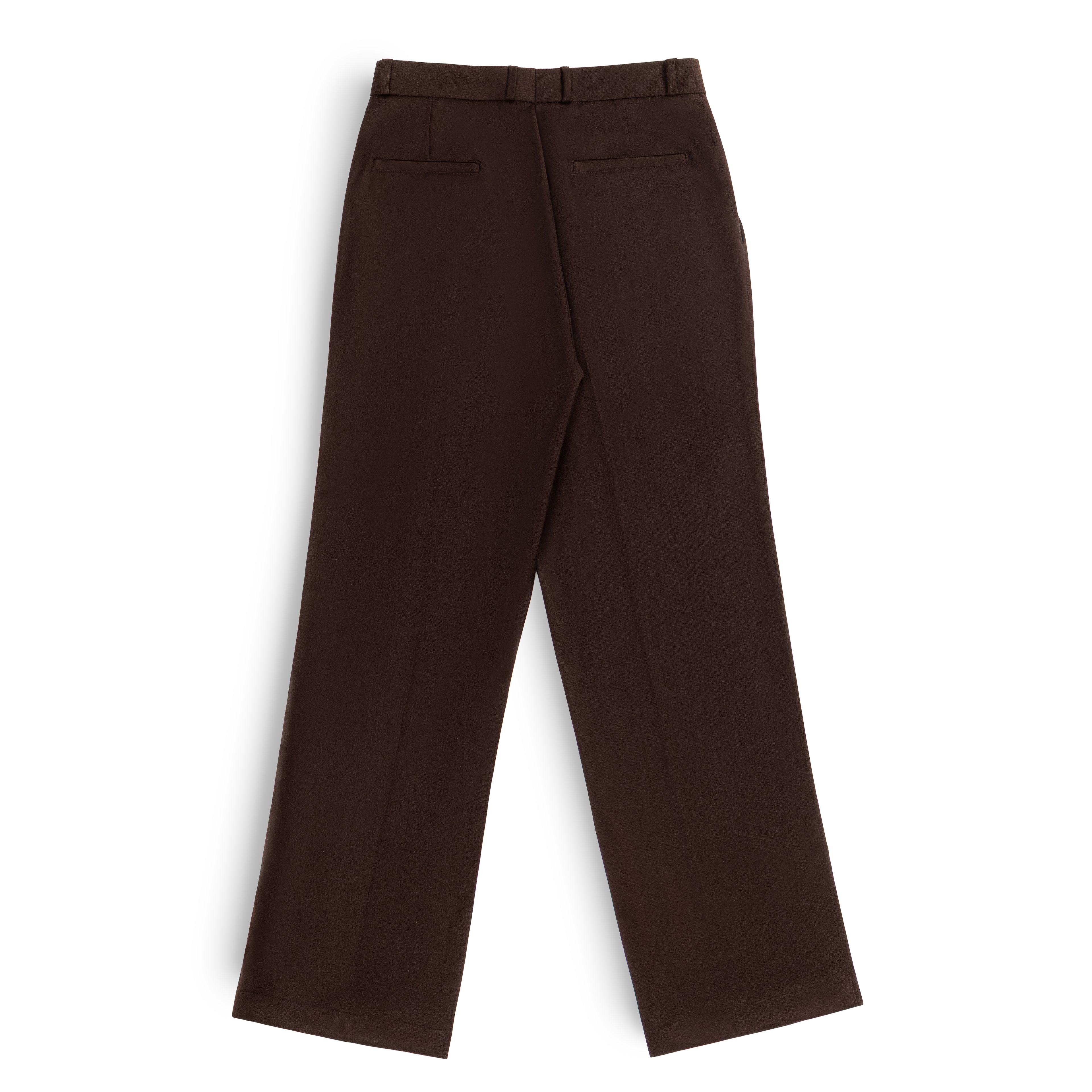 Rich Pleated Pants - Coffee Bean