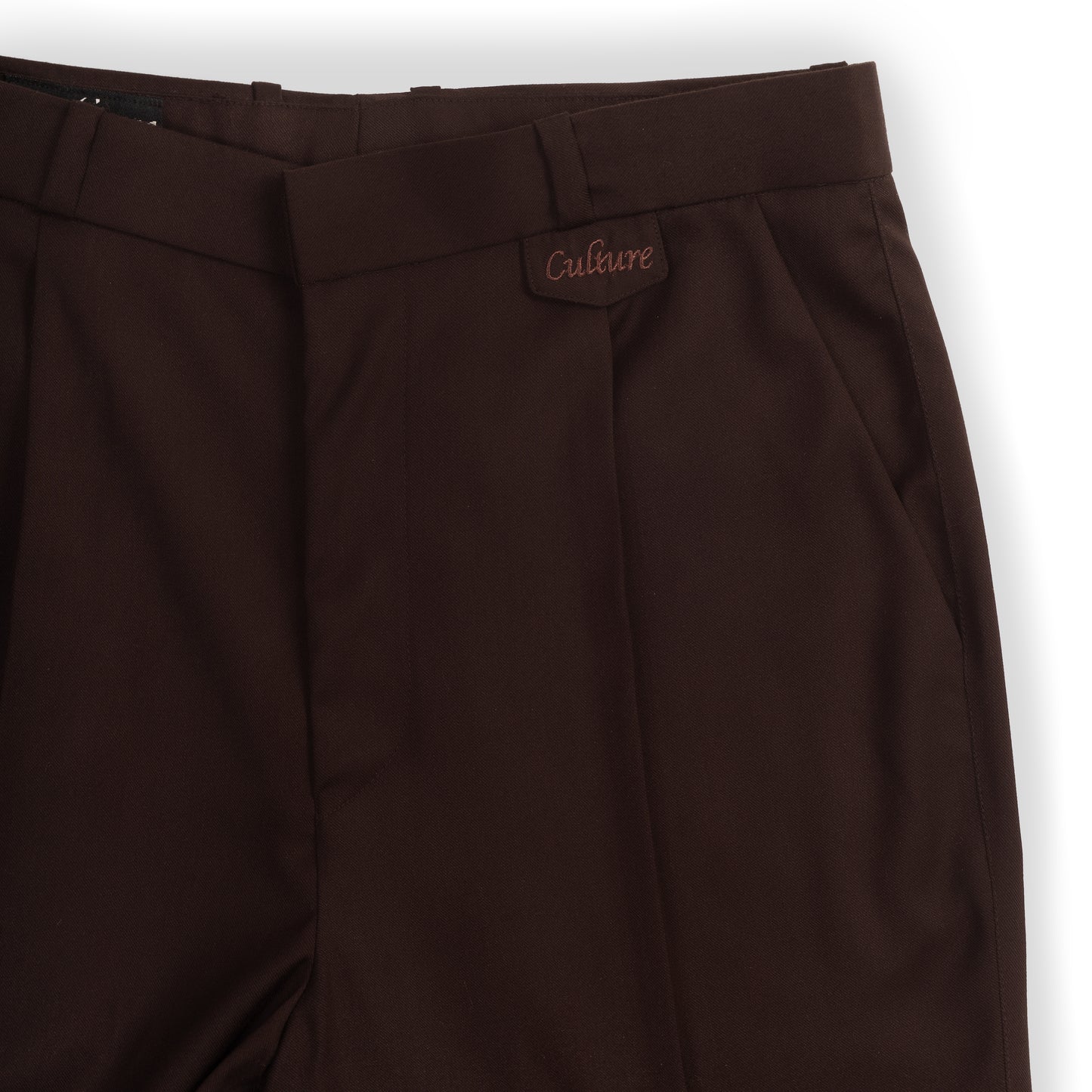 Rich Pleated Pants - Coffee Bean
