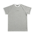 Classic Raglan Tshirt - Grey / White