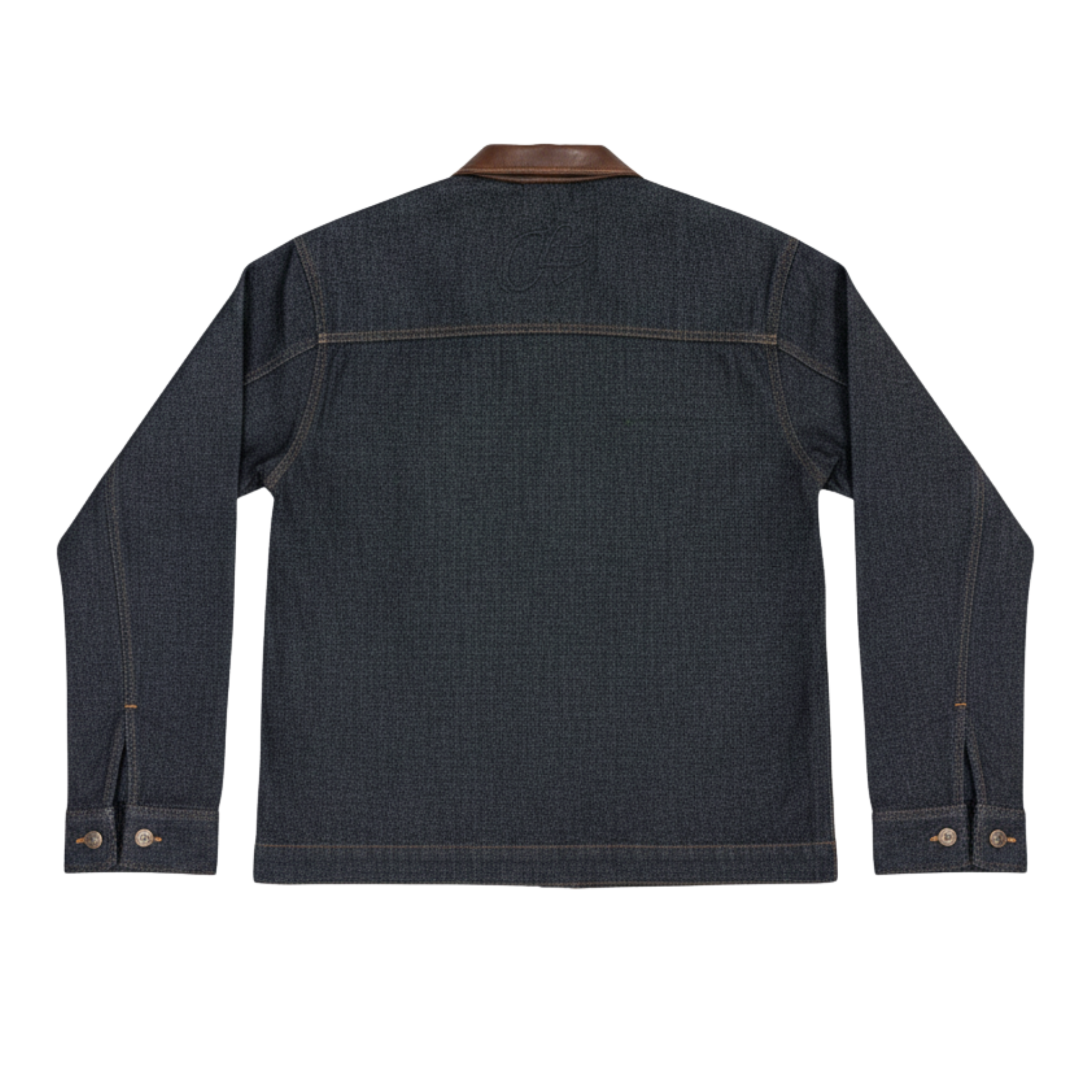 Raw Denim Shacket - Charcoal Wash