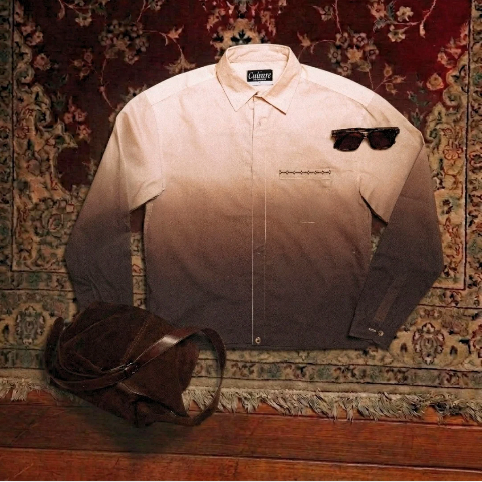 Espresso Dipped Shirt - Brown