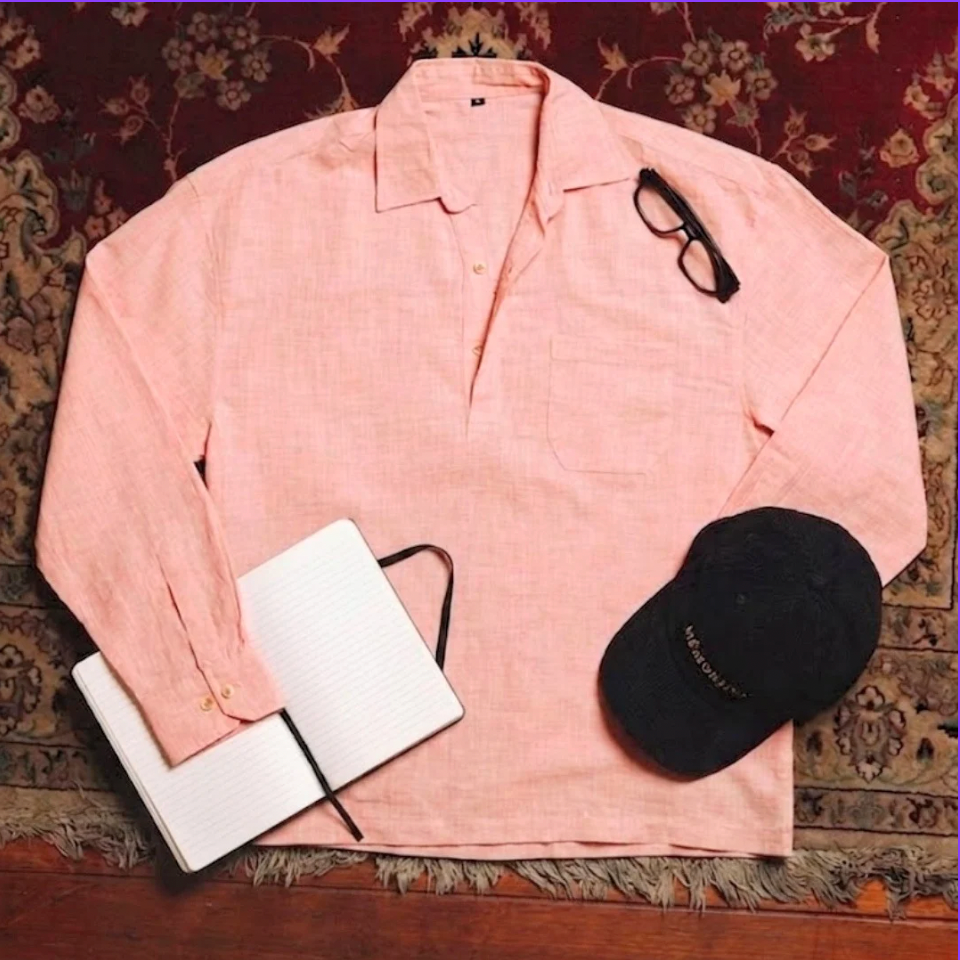 Rush Hour Polo Shirt - Baby Pink